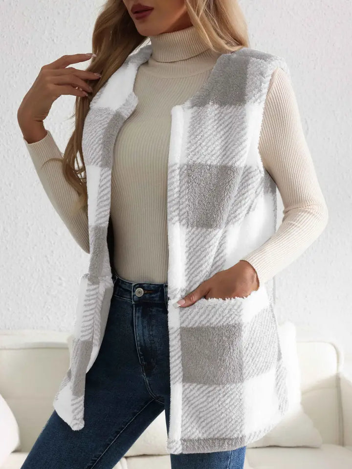 Drune | Sherpa Check Weste