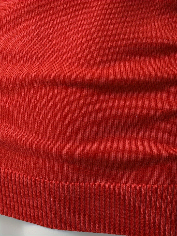 Drune | Weihnachtsstrickjacke mit Rentiermotiv Baumwolle Festlich