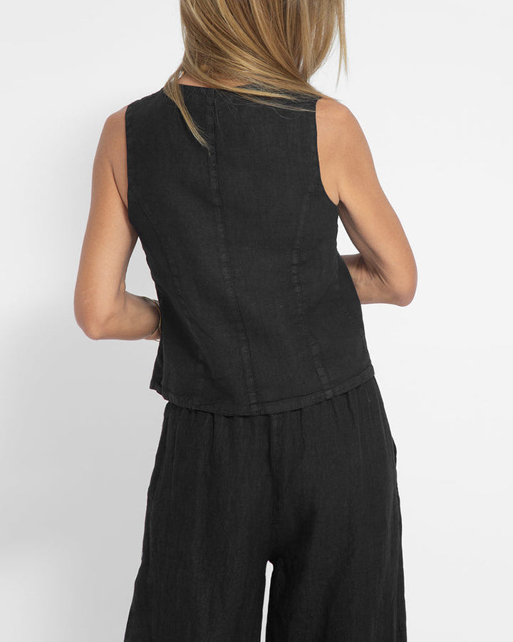 Drune | Damen Elegantes 2-teiliges Leinenset