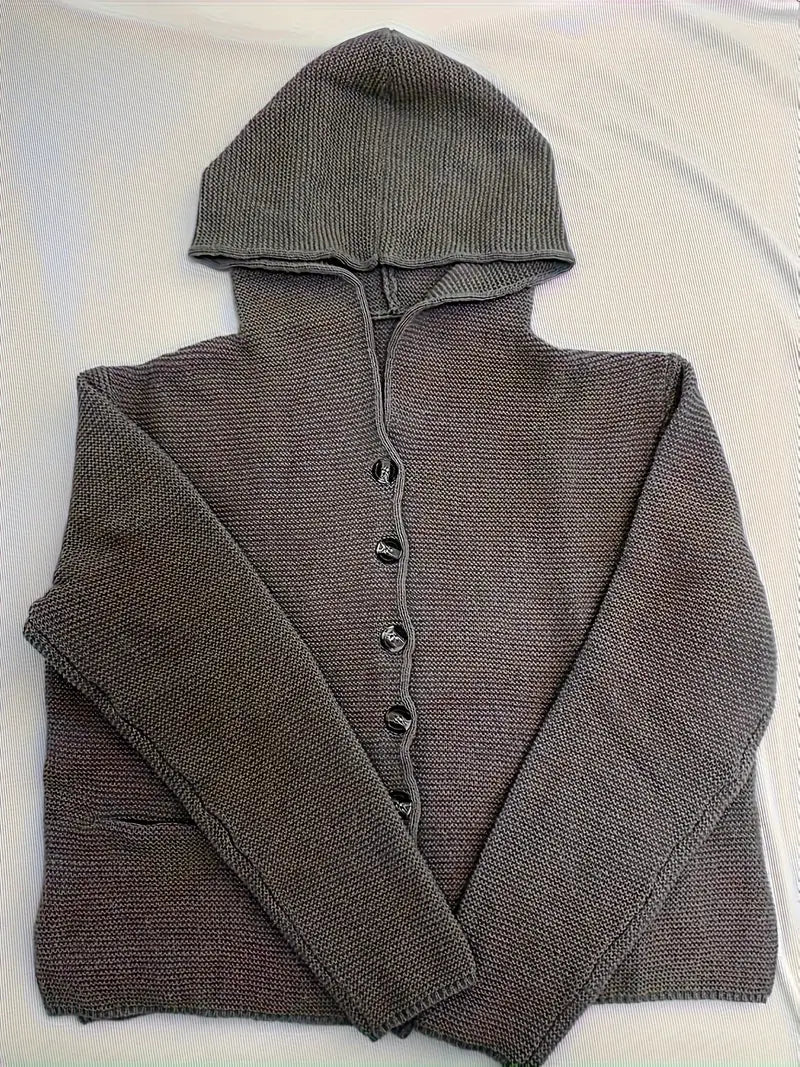 Drune | Modische Strickjacke mit Knopfleiste
