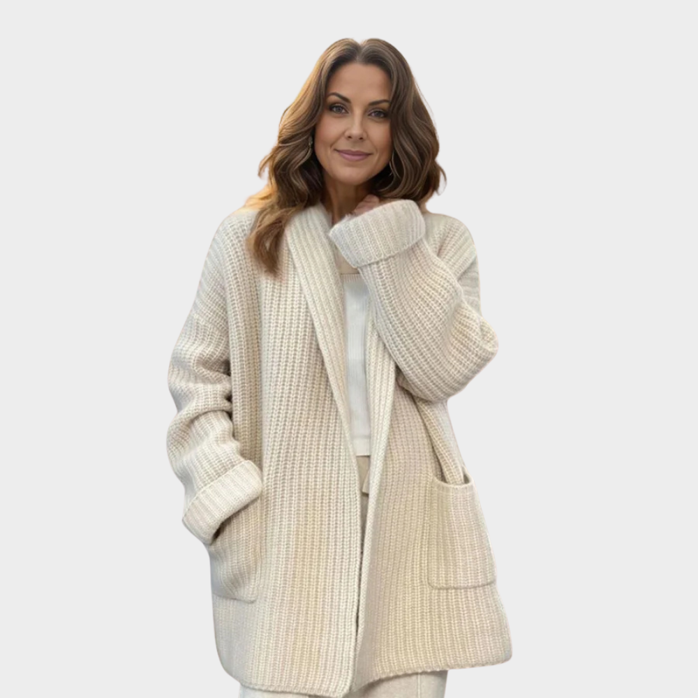 Drune | Cozy knitted wool cardigan sweater