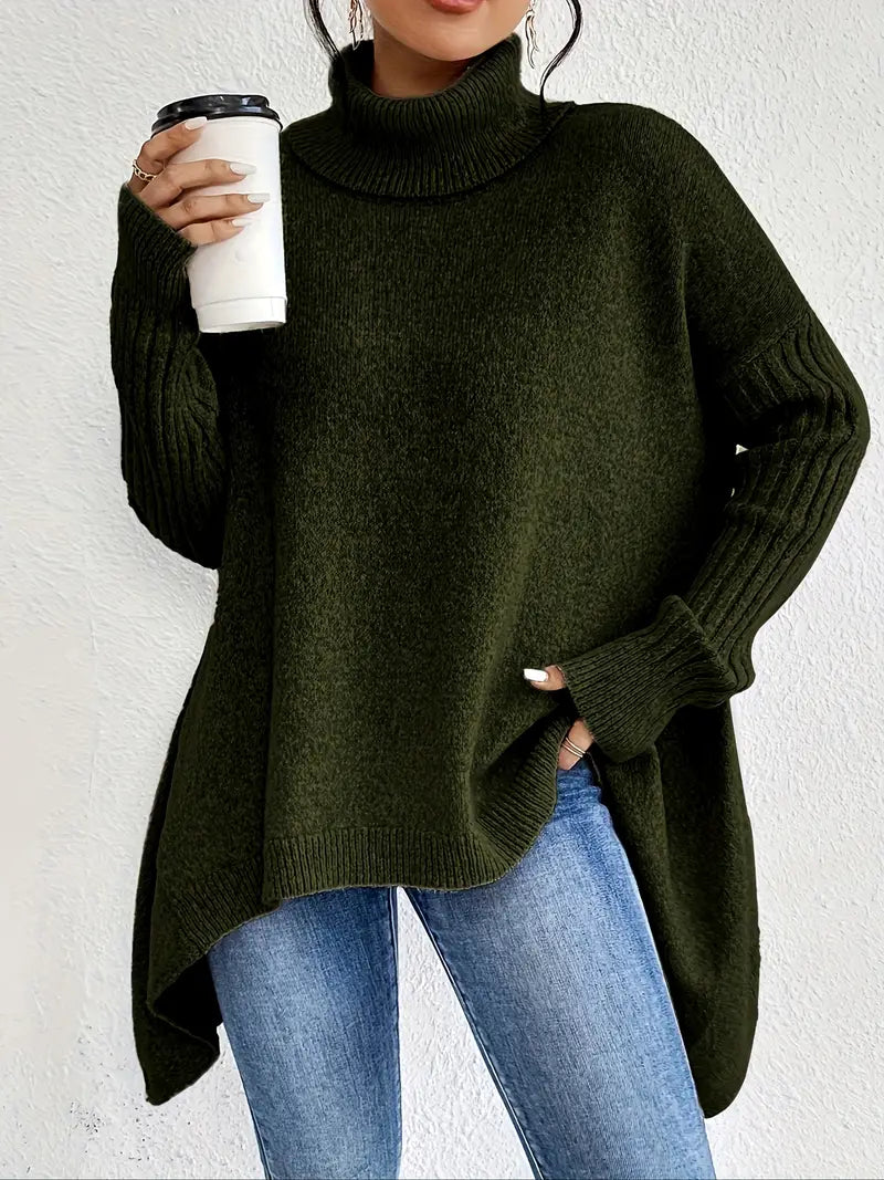Drune | langer Rollkragenpullover für den täglichen Komfort