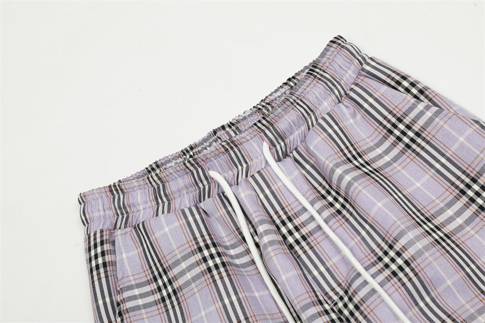 Drune | Herren karierte Hose