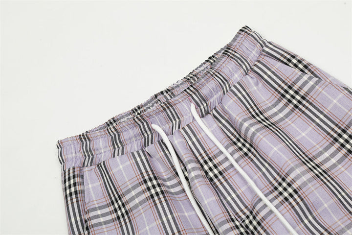 Drune | Herren karierte Hose