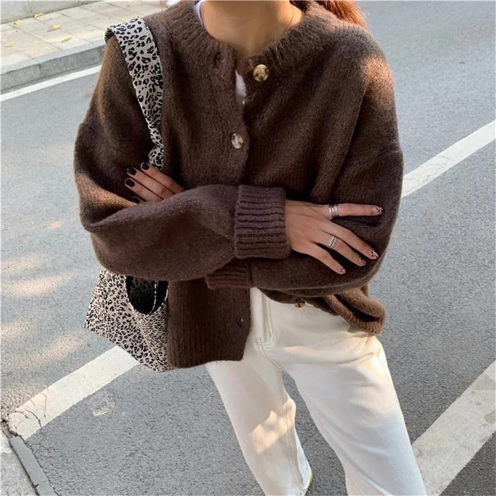 Drune | Cozy casual knit cardigan sweater