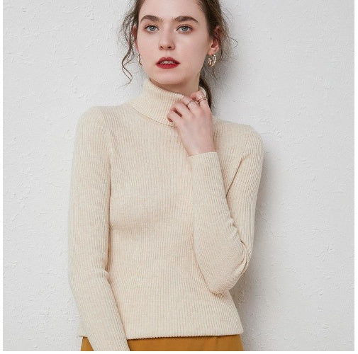 Drune | Premium-Wollrollkragenpullover für Frauen
