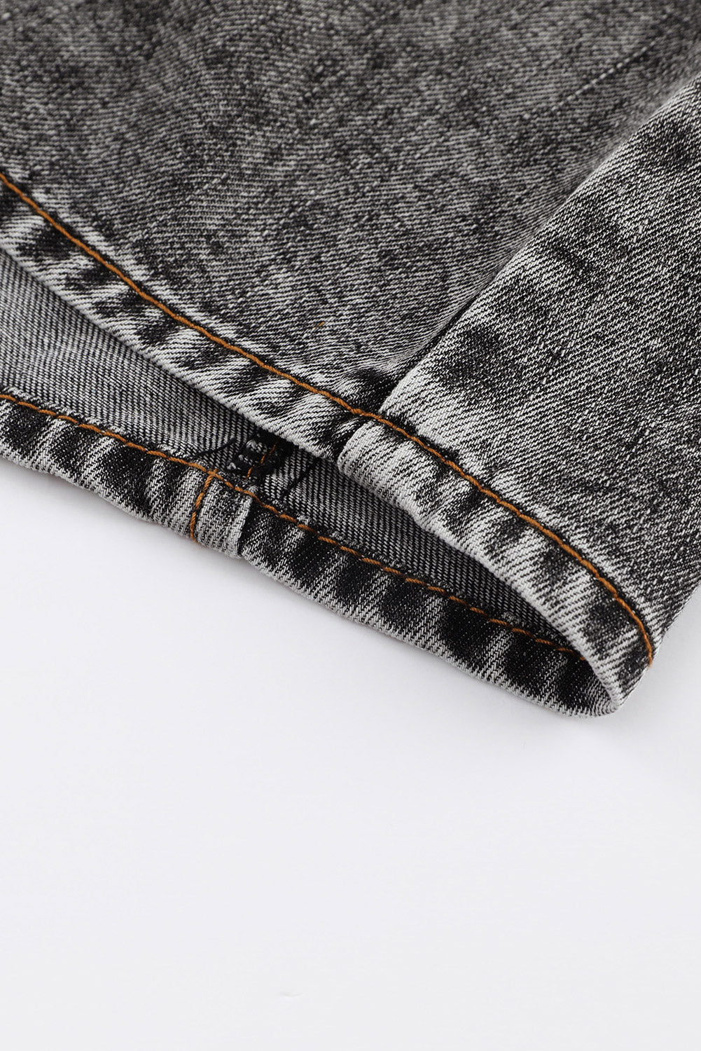 Drune | Denim-bluse mit Puffärmeln Baumwolle Klassischer und Eleganter Stil