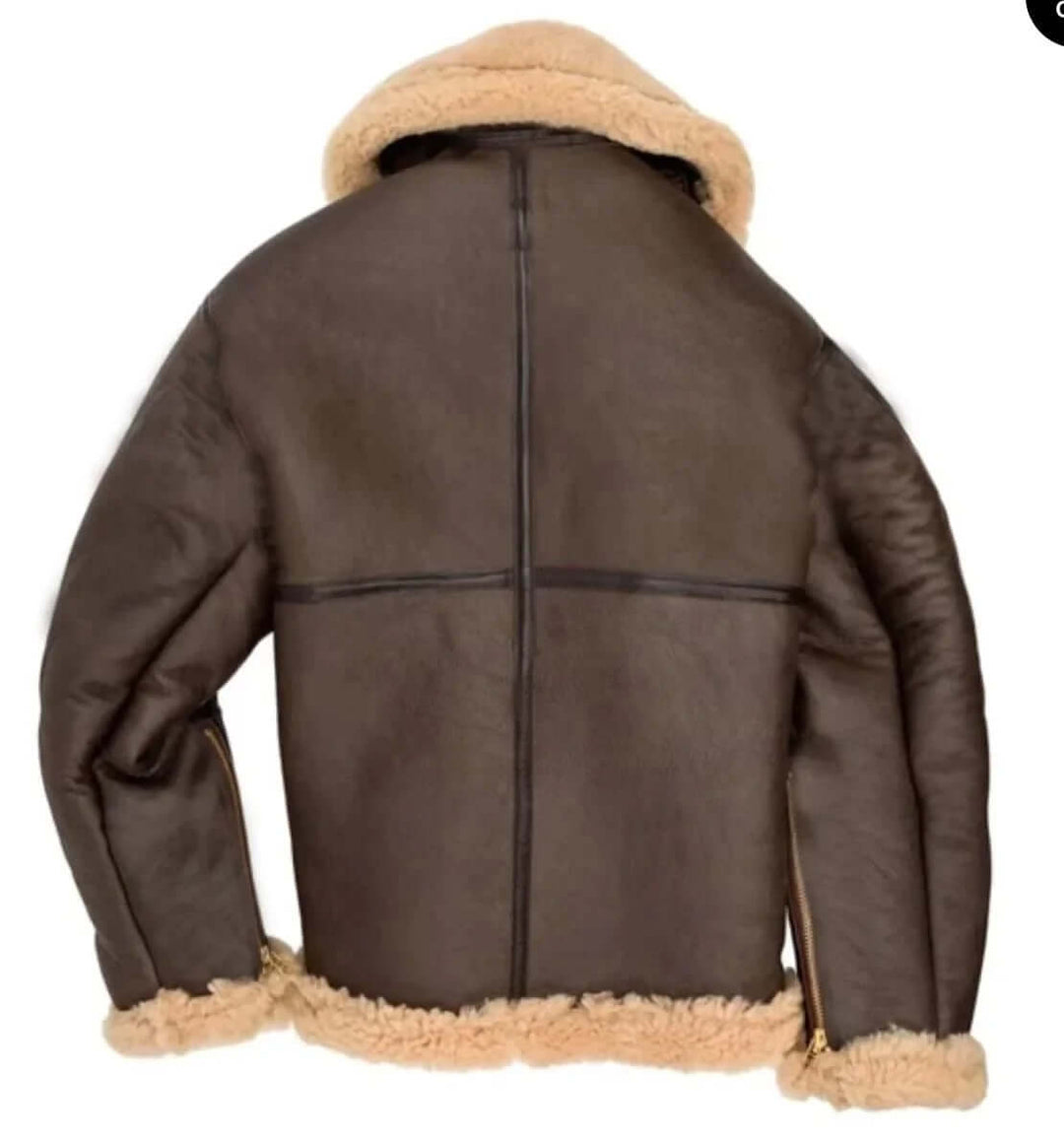 Drune | Schaffell Fliegerjacke
