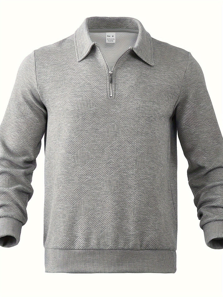 Drune | Sweatshirt mit Reißverschluss Weich und Bequem Perfekt Für Den Alltag