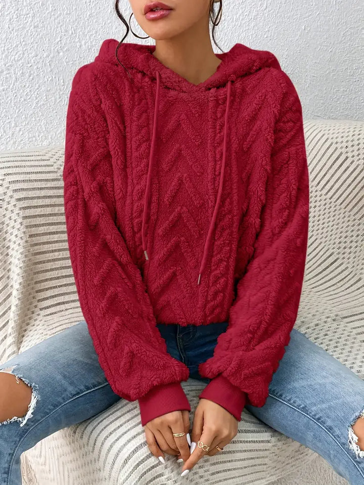 Drune | Plüsch Strickpullover