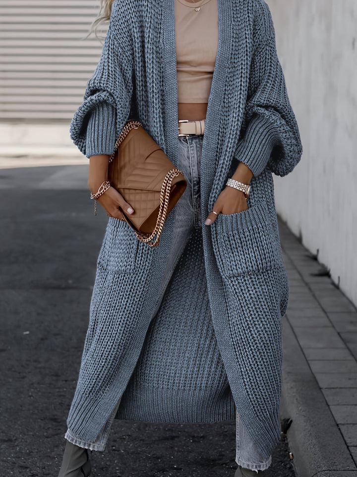 Drune | Strickcardigan aus Wolle mit Taschen für Damen - Perfekt für den Alltag