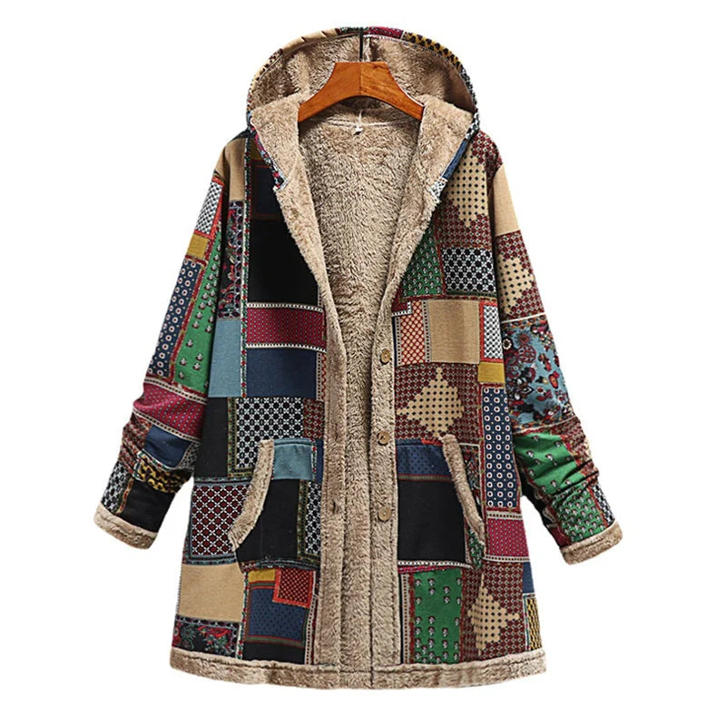 Drune | Vintage-Jacke mit Kapuze