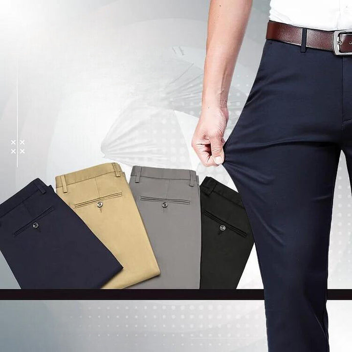Drune | Comfort Stretch Klassische Herrenhose | Stilvoll und Flexibel