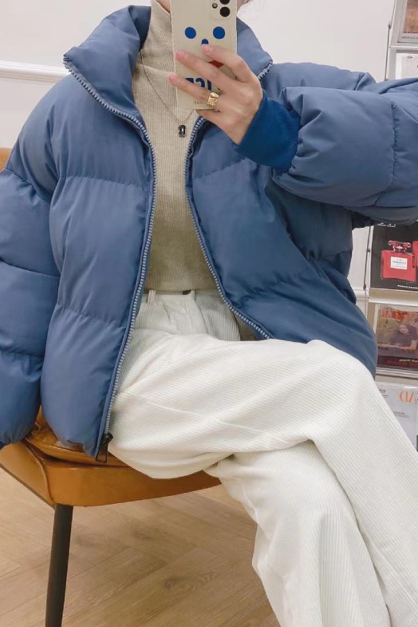 Drune | und vielseitige schlanke lockere kurze Baumwolljacke