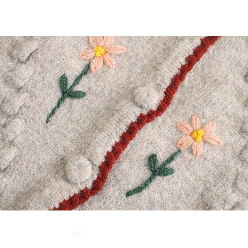 Drune | Blumenpullover