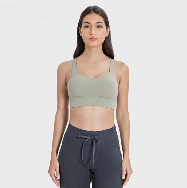 Drune | Schöner Rücken Design schlanke Brust heben nahtlose Yoga-BH