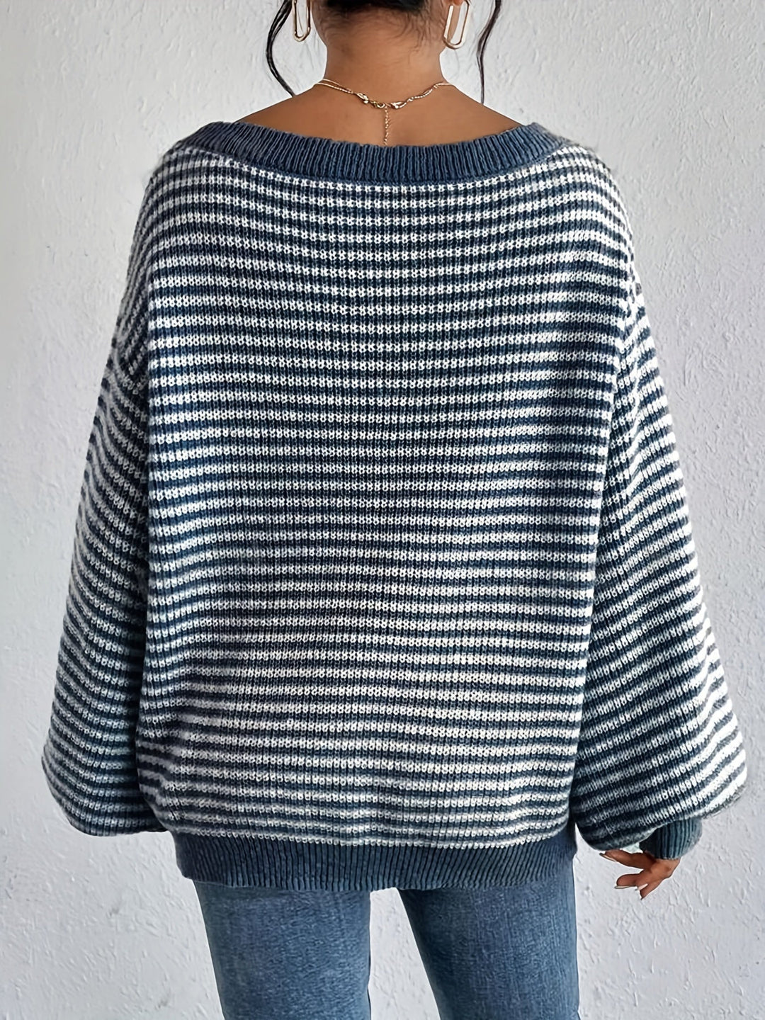 Drune | Gestreifter Pullover Lässig und Stilvoll Weicher Komfort