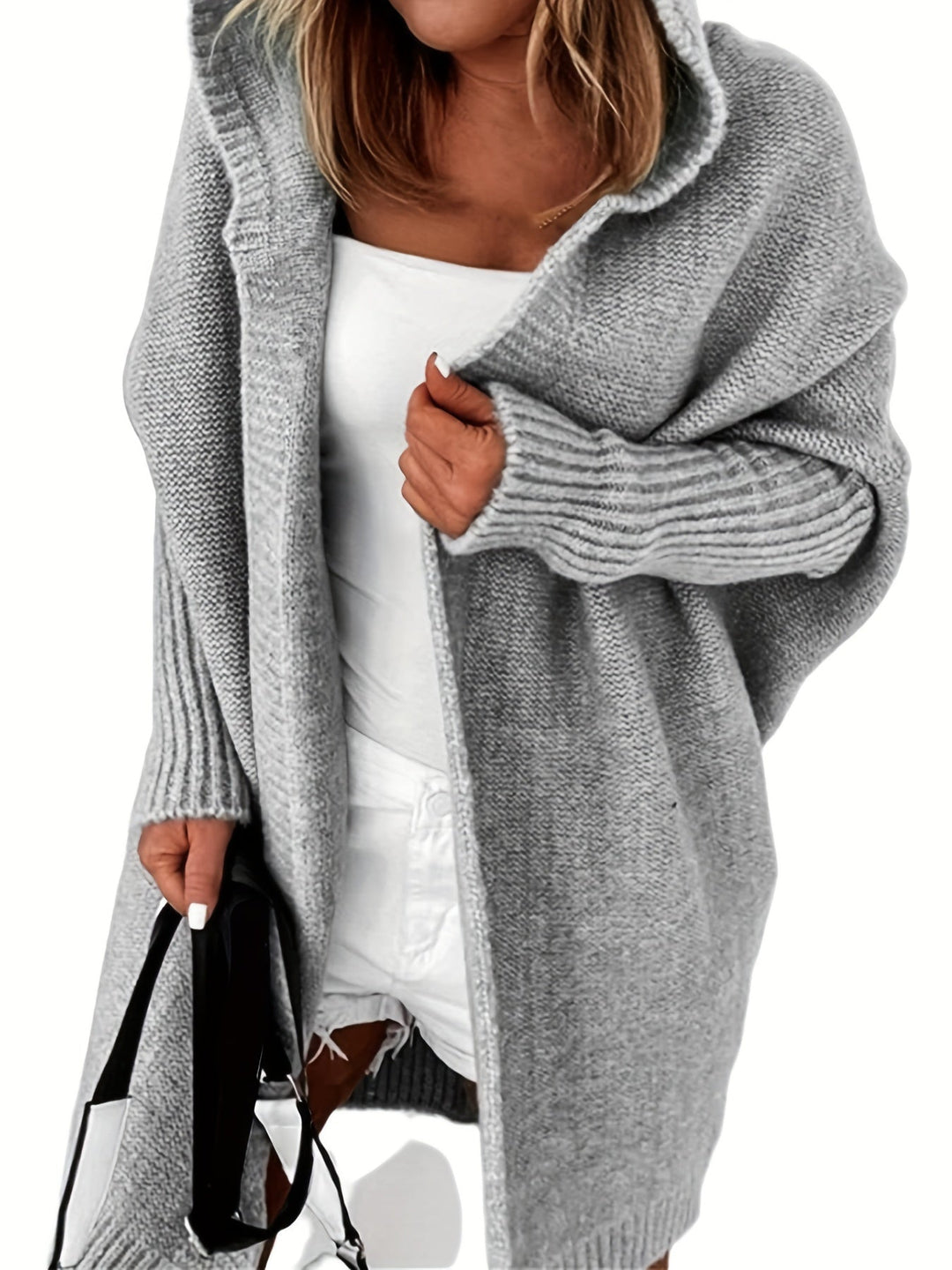 Drune | Gemütliche Kapuzen-Strickjacke