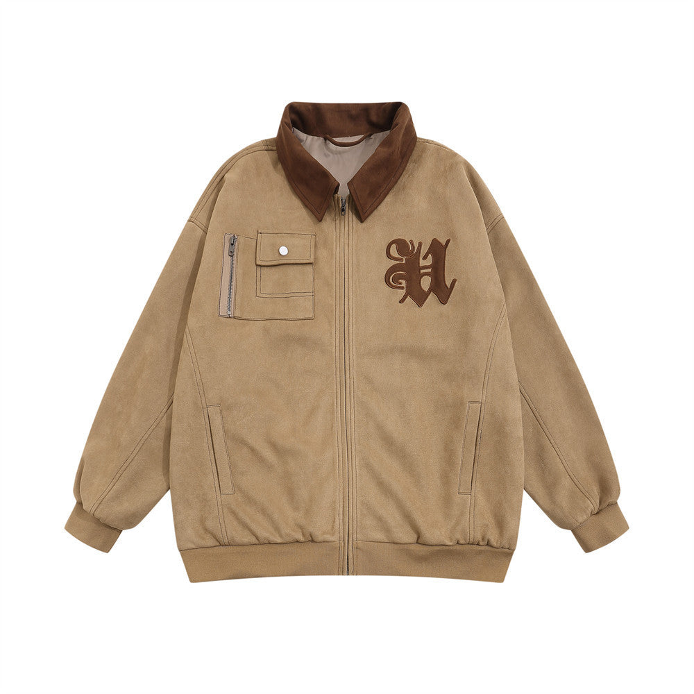Drune | Bomberjacke mit Revers