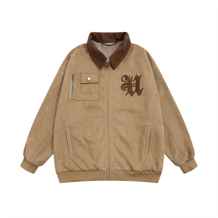 Drune | Bomberjacke mit Revers