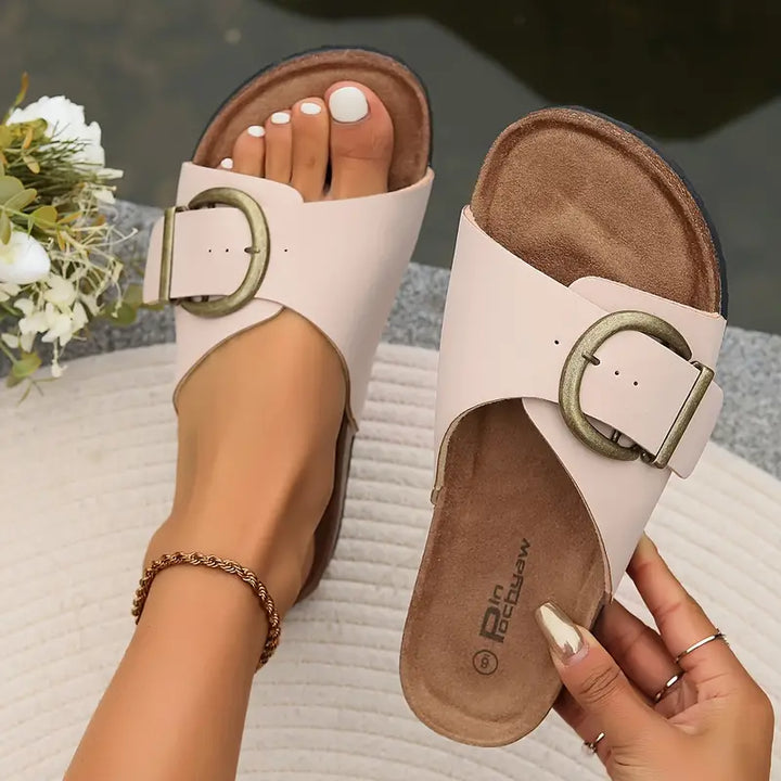 Drune | Damen Dicke Orthopädische Sandalen