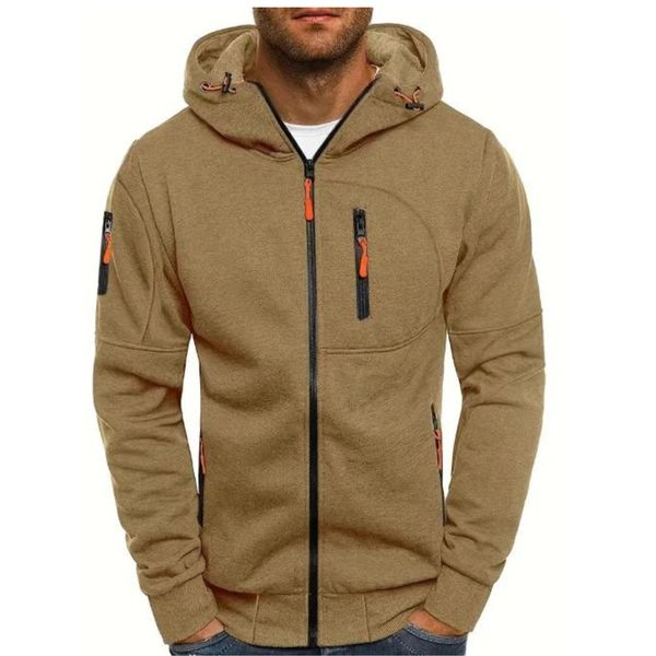 Drune | komfortabler Zip Up Hoodie für Männer