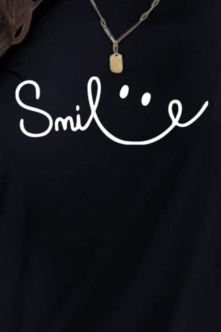 Drune | Smile Rundhals Kurzarm T-Shirt