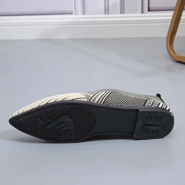 Spitzenschuh aus Netz Drune