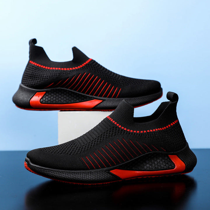 Drune | Atmungsaktive Herren Sneaker Mit Streifendesign