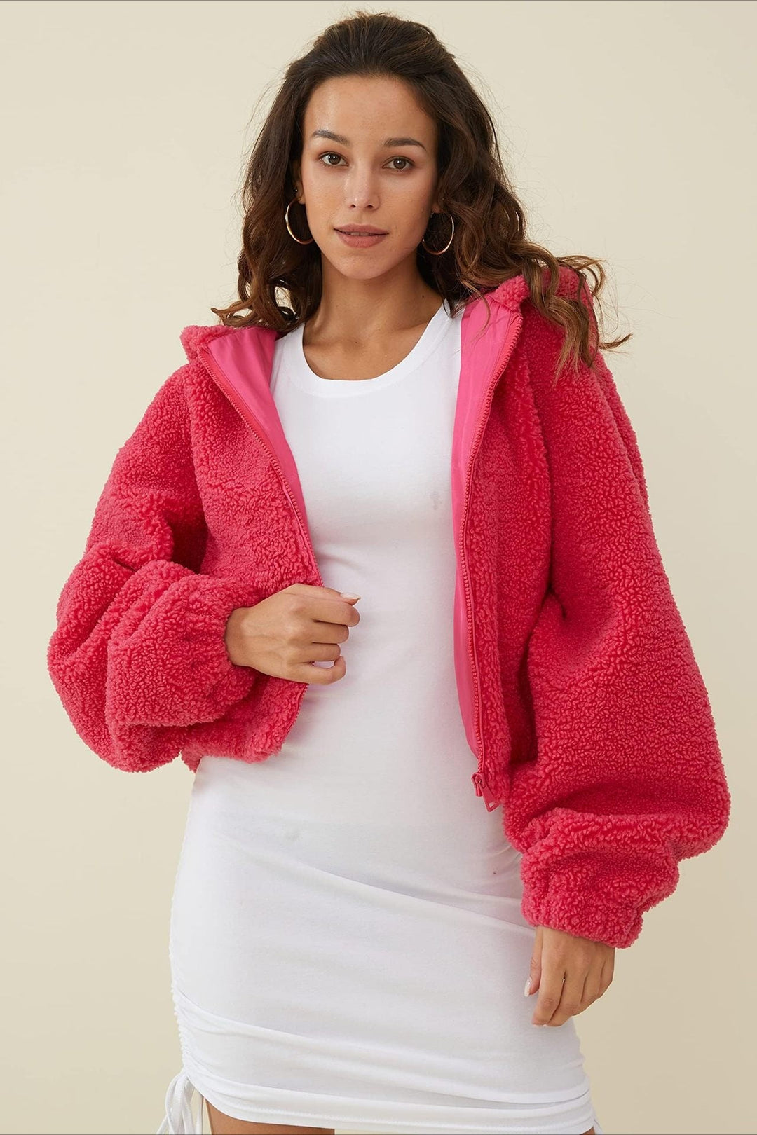 Drune | Kapuze Zip Kurze Jacke