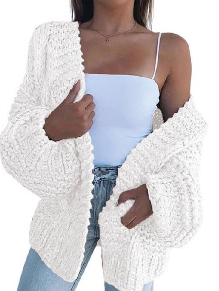 Drune | Chunky Strickcardigan Weich und Warm Trendiger Komfort