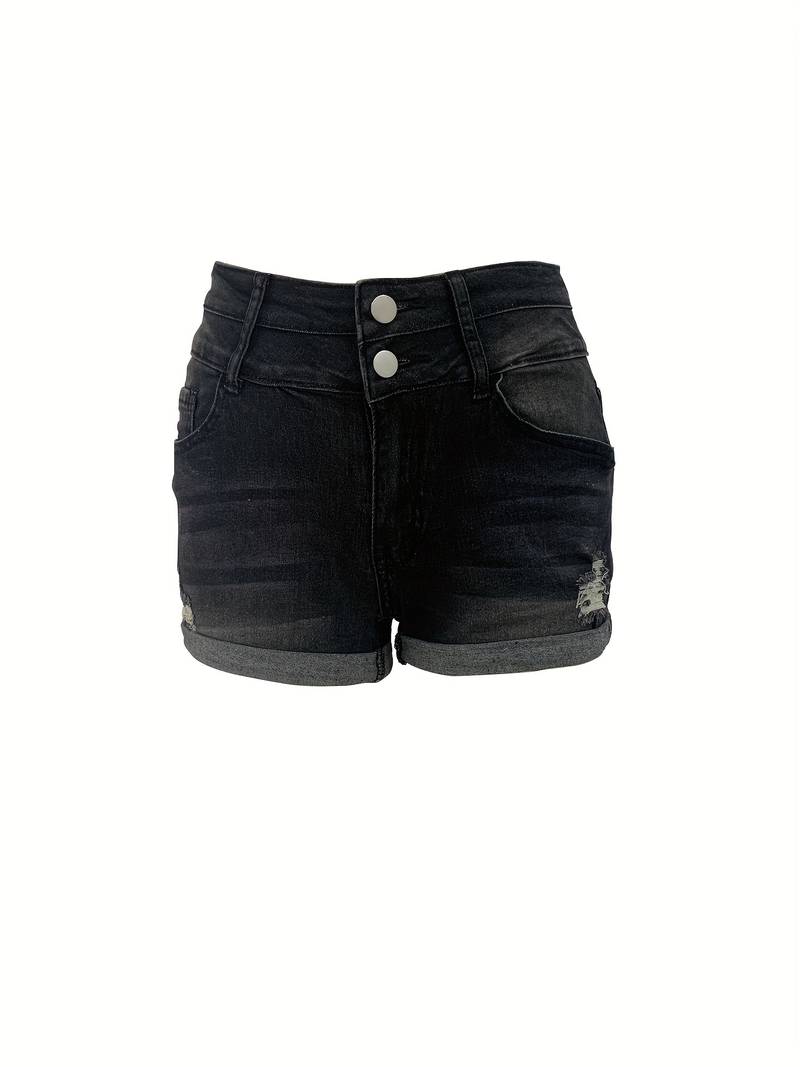 Drune | Frühling/Sommer Rippend Denim Shorts