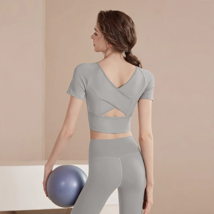 Drune | Cross Back Running Kurze Ärmel