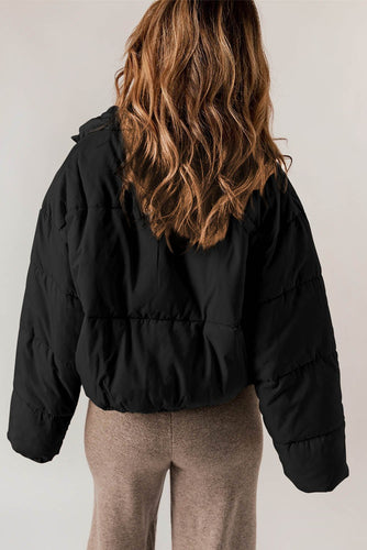 Drune | Pufferjacke - Leichte Wärme - Tunnelzugsaum - Lässiger Winterstil