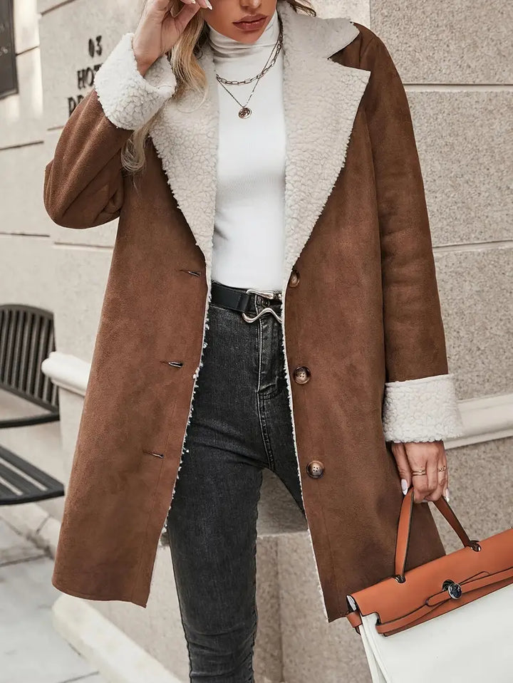Drune | Jacke mit Reverskragen und Knopfverschluss Vorne