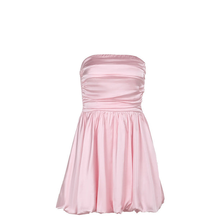 Drune | Off-Shoulder Tube Top Kleid Frauen