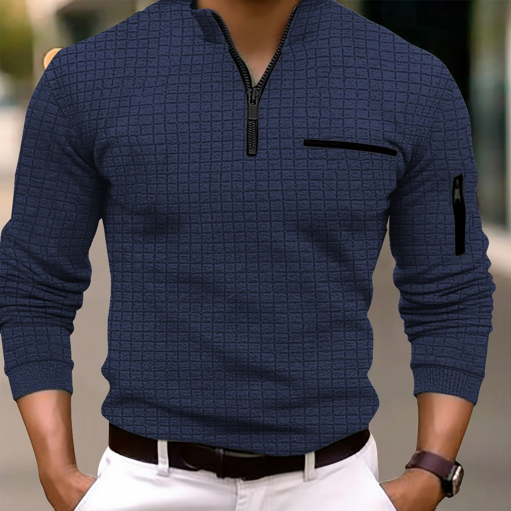 Drune | Legere zip-Pullover Herren