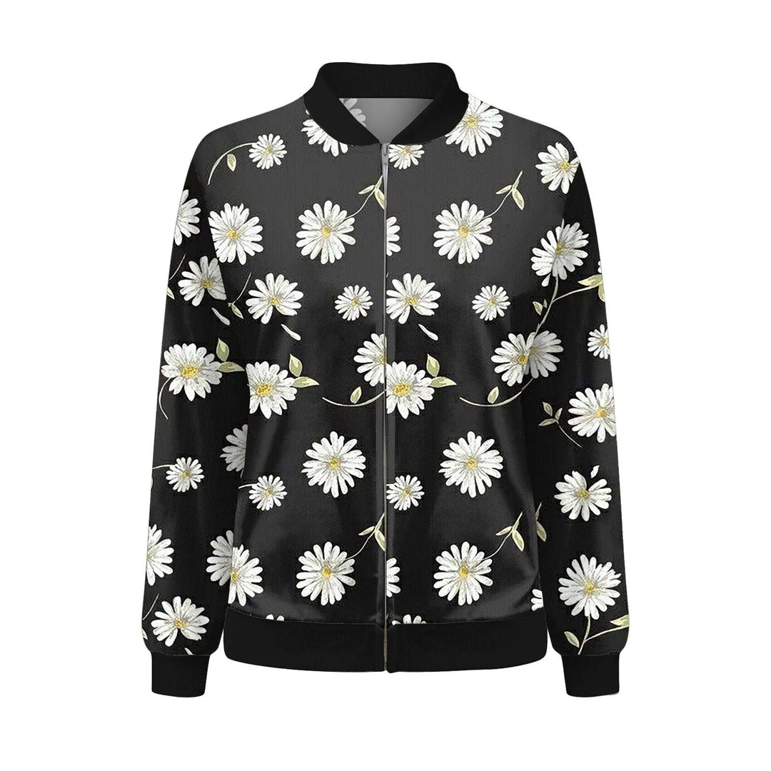 Drune | Damen Sommerjacke mit Feinem Blumenmuster