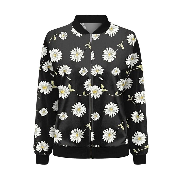Drune | Damen Sommerjacke mit Feinem Blumenmuster