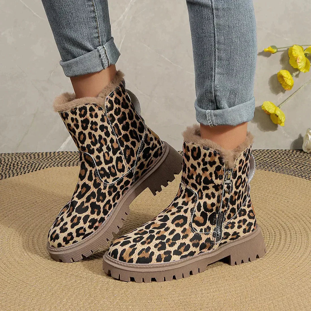 Drune | Stiefeletten mit Leopardenmuster für trendige Outfits