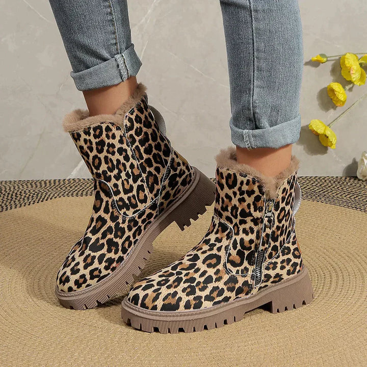 Drune | Stiefeletten mit Leopardenmuster für trendige Outfits