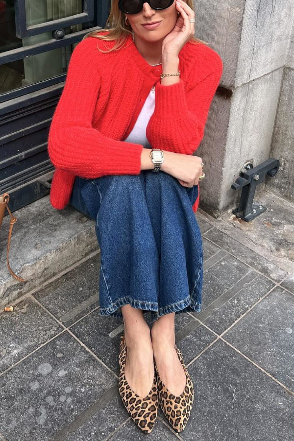 Drune | Farbe Cardigan Langarm Strickpullover Jacke