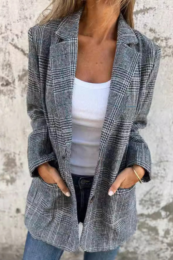 Drune | Ternede Oversized Blazer Polyester Klassisch und Modern