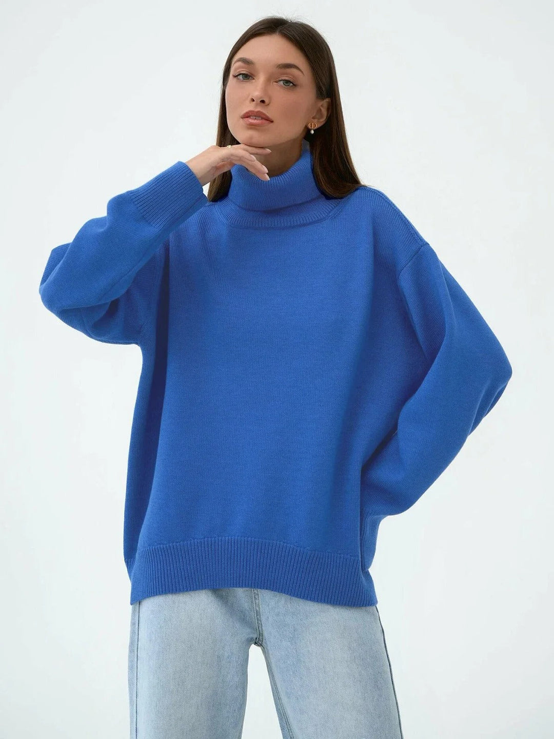Drune | Kuscheliger Oversize-Pullover mit Rollkragen