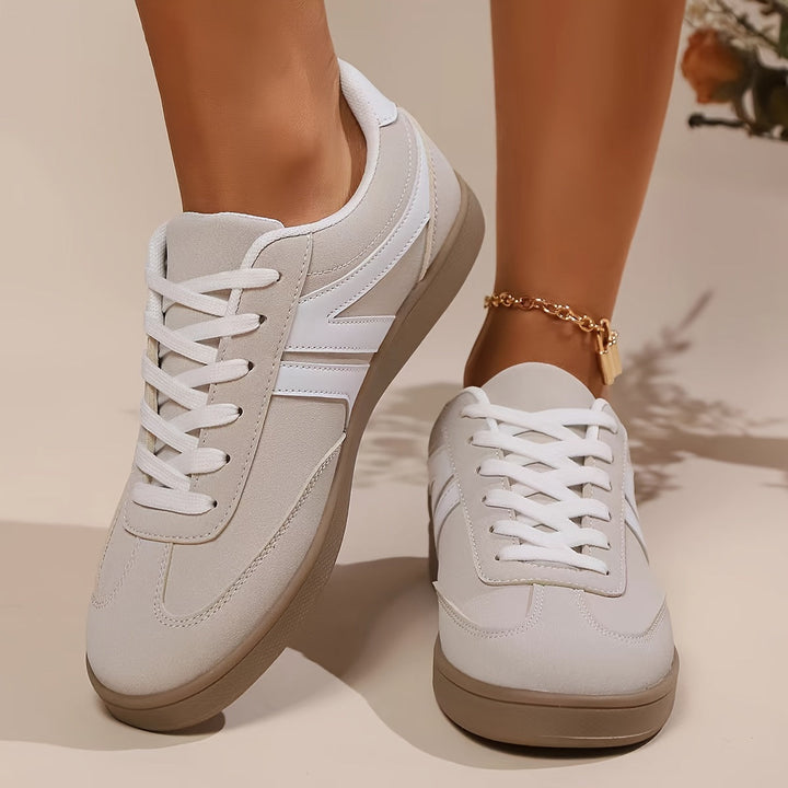 Drune | Bequeme Damensneaker In Einfarbigen Farben