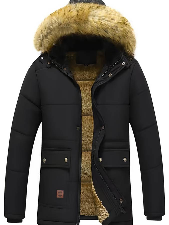 Drune | Wintermantel mit Kapuze