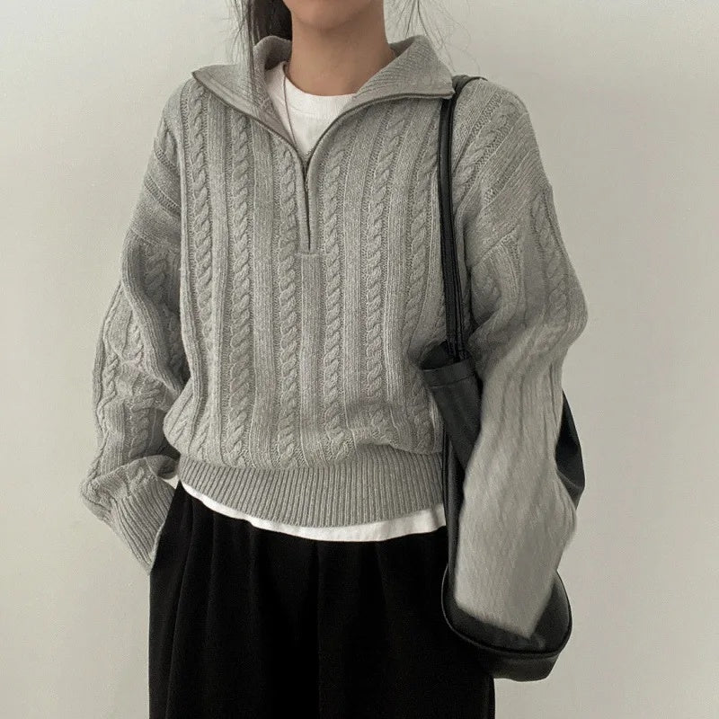 Drune | Zip Pullover