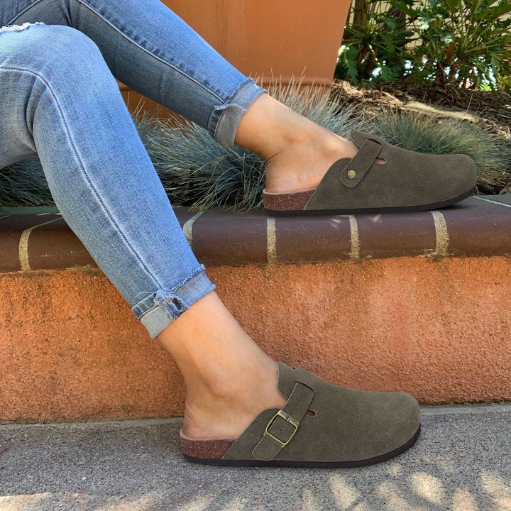 Drune | Unisex Leder Boston Sandalen: Stil und Qualität in einem