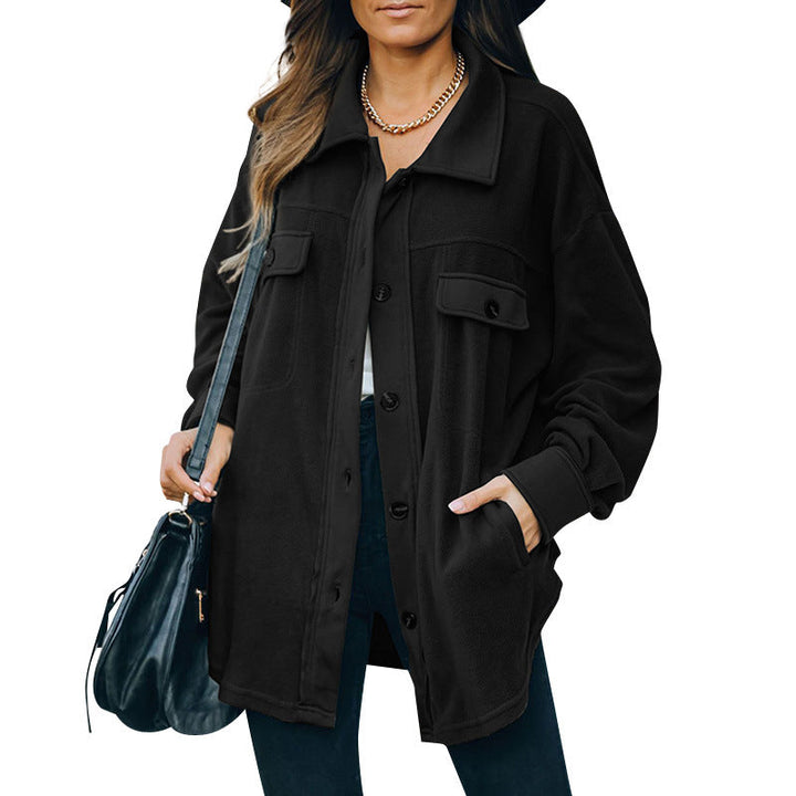 Drune | Fleece-Knopf-Jacke