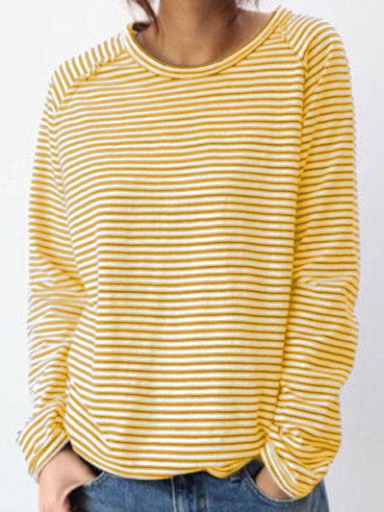 Drune | Gestreifte Pullover mit Langen Ärmeln